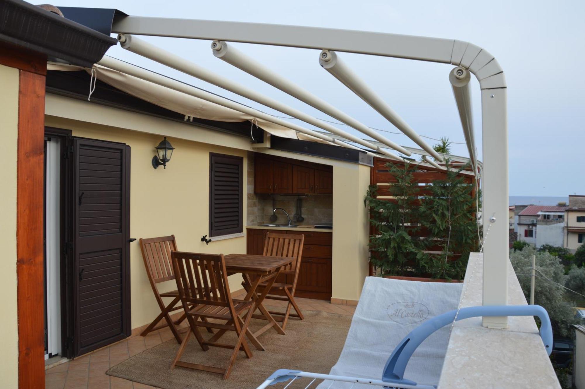 B&B E Casa Vacanza Al Castello Roccella Ionica Kültér fotó